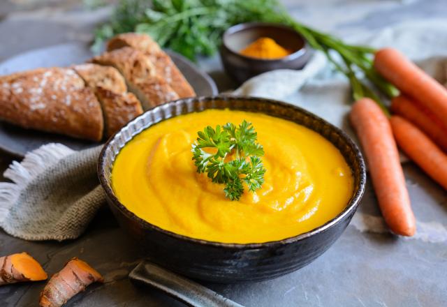 Oubliez les carottes râpées pour cet automne, misez sur la soupe CC à la carotte et au cumin !