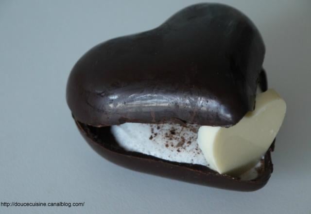 Cœur chocolat pour la Saint Valentin