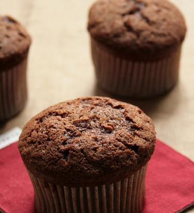 Muffins au chocolat et ses pépites