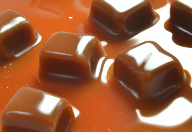 Caramels au chocolat maison