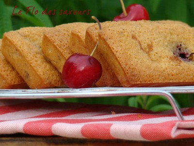 Financiers cerise au beurre de verveine