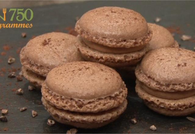 Ganache pour les macarons au chocolat