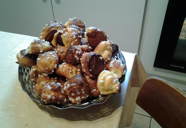 Chouquettes aux pépites