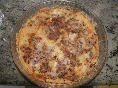 Crumble aux pommes fondantes et délicieuses