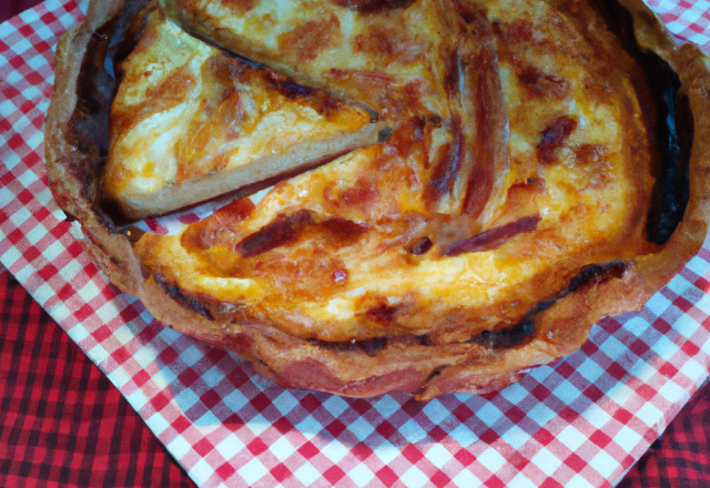 Tarte alsacienne traditionnelle