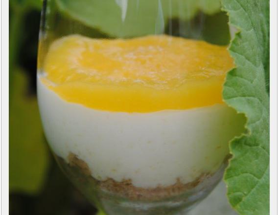 Cheesecake à la mangue