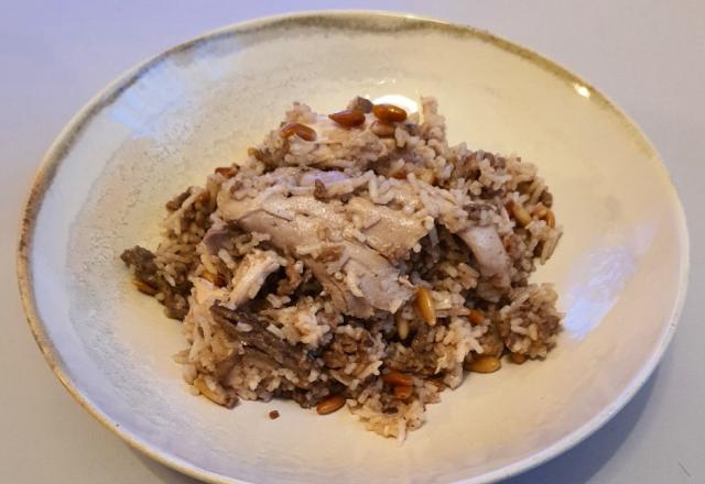 Riz au poulet à la libanaise