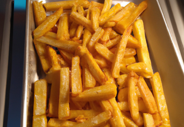 Frites au four fait maison