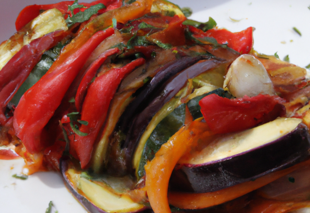 Ratatouille au lard fumé