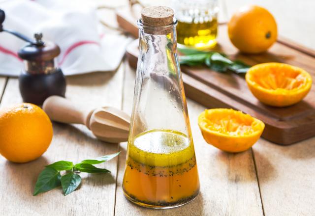 Vinaigrette à l'orange pour laitue