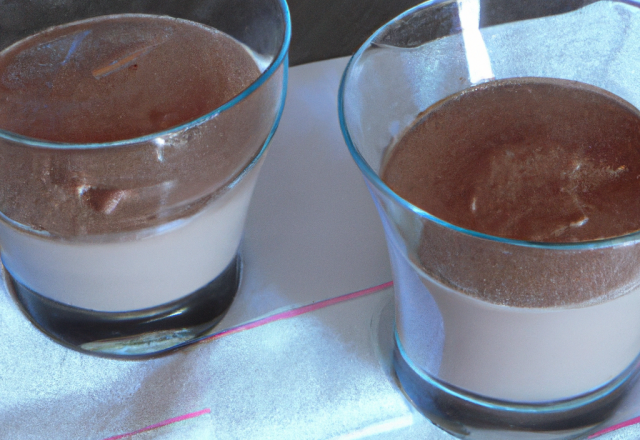 Mousse au chocolat au lait pour les (grands) enfants