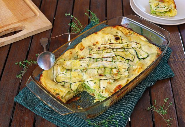 “Agréablement surprise, ça change” : cette recette de lasagnes de courgettes et Saint-Nectaire va forcément vous plaire