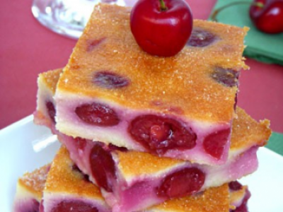 Clafoutis aux cerises & mascarpone