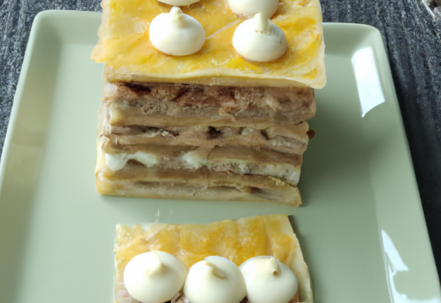 Millefeuille Sarthois à la rillette