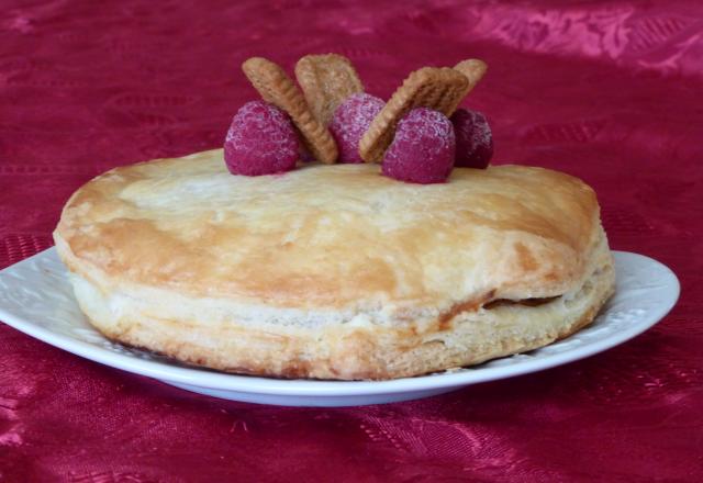 Vive la galette framboise/spéculos