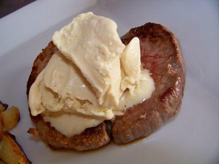 Glace au foie gras pour les fêtes