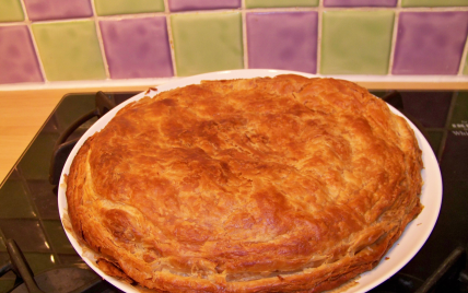 Tourte aux pommes de terre et au lard