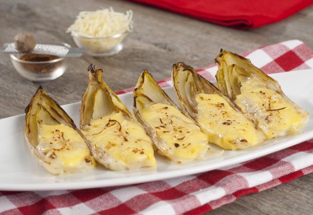 Endives gratinées au four