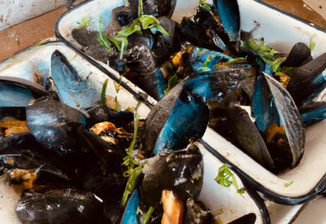 Moules à l'italienne de Marie Eve