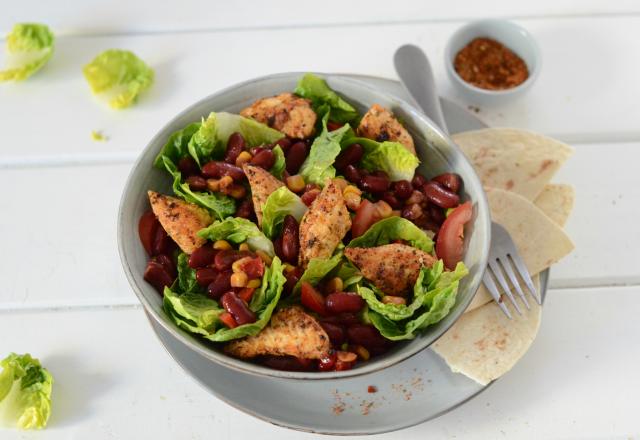 Salade mexicaine au poulet