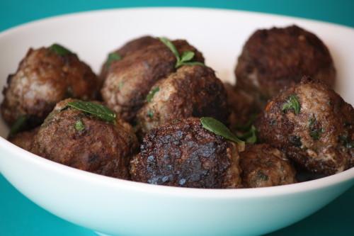 Boulettes d'agneau à la menthe