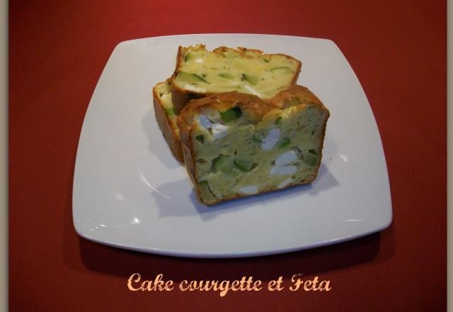 Cake courgette et feta