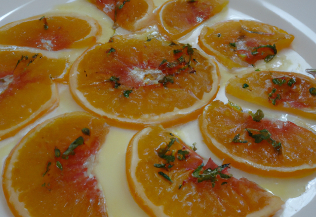 Carpaccio d'oranges