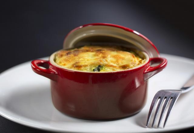 Gratin de polenta à la raclette