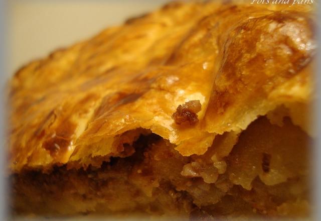 Galette des rois aux pommes et aux noix de pécan