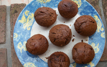 Muffins au chocolat express