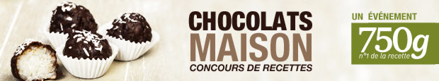 Concours 'Chocolats maison'