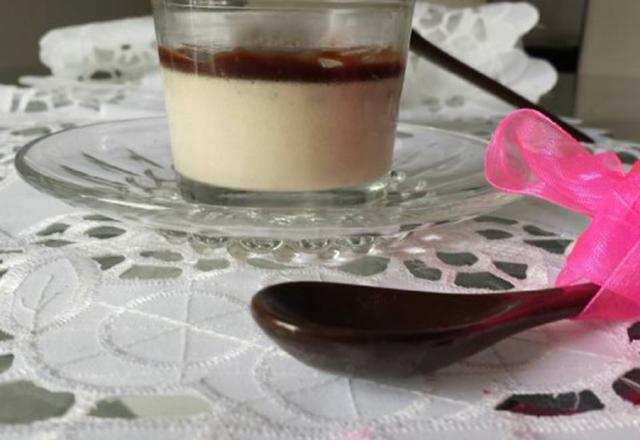 Panacotta noisettes et tonka