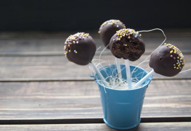 Cake pops au chocolat