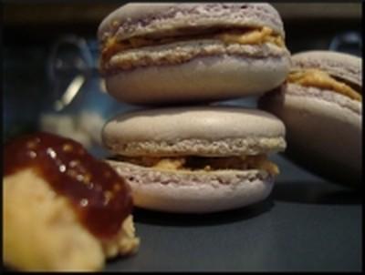 Macarons foie gras et figues