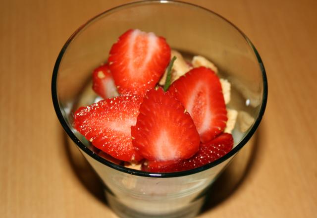 Gariguettes en verrine