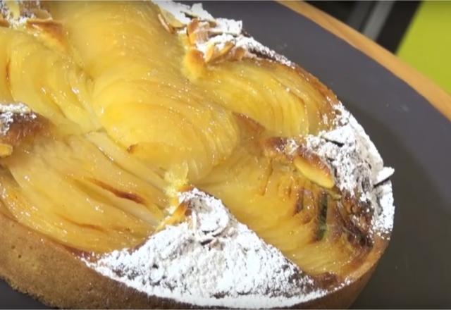 Tarte aux poires à la crème d'amandes