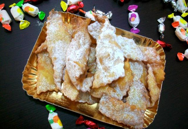 Les chiacchiere-beignets italiens