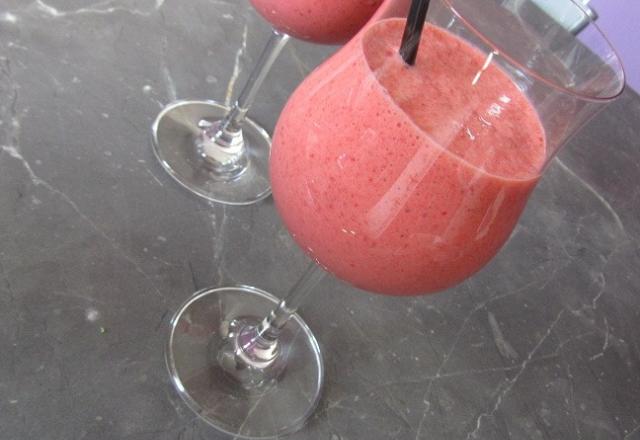 Smoothie fraise-citron