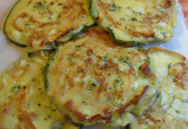 Galettes de courgettes faciles