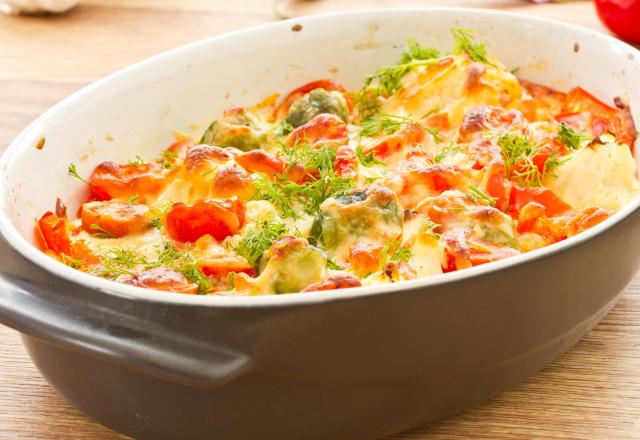 Gratin de carottes au fromage