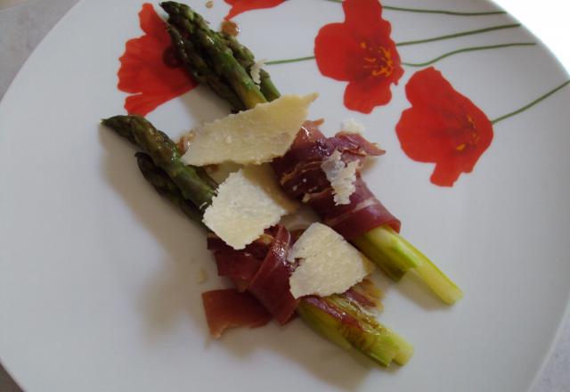 Asperges vertes et serrano