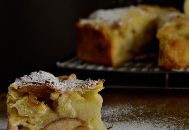 Gâteau aux pommes simple, rapide et gourmand