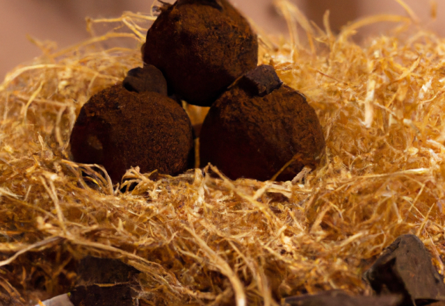 Truffes en nid de chocolat