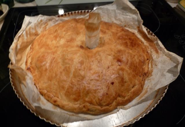 Pâté aux pommes de terre et poireaux