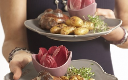 Galantine de dinde aux marrons et ses Fine de Ratte du Touquet