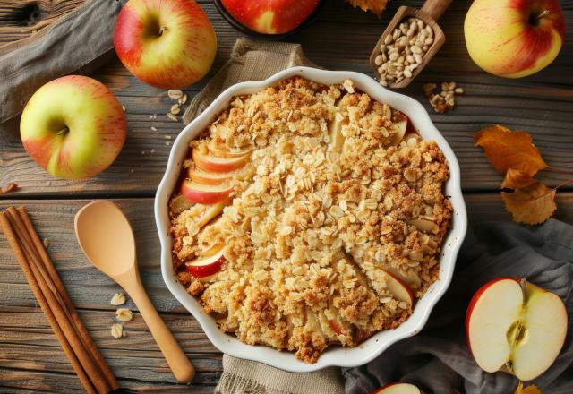 Salées ou sucrées, voici nos meilleures recettes de crumbles pour l’automne !