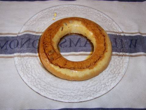 Gâteau de semoule caramélisée