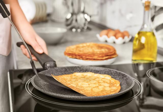 Pâte à crêpes à la farine de froment et huile