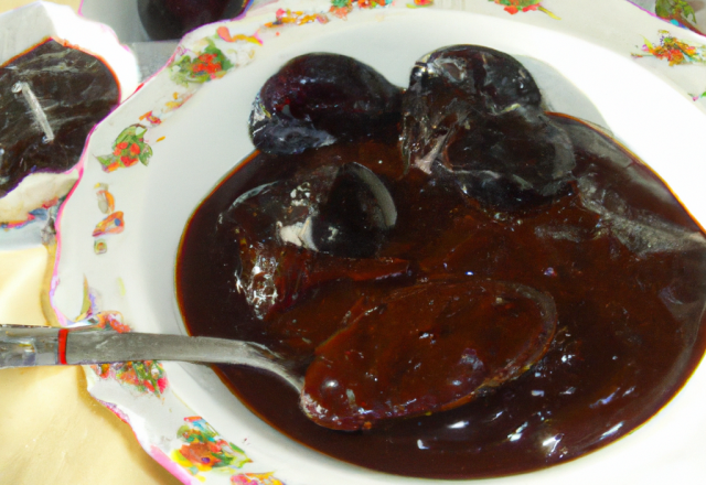 Sauce aigre douce aux prunes