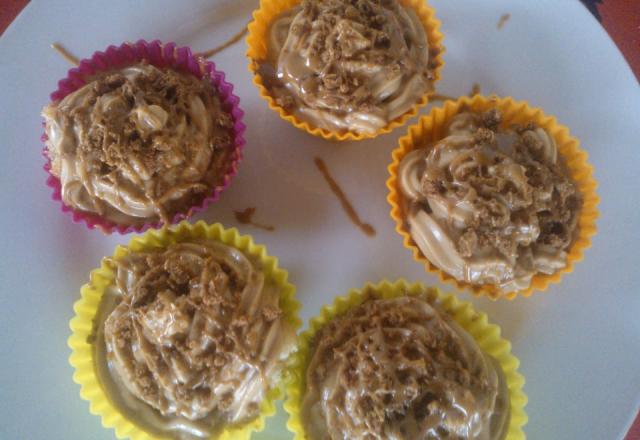 Cupcake banane spéculoos